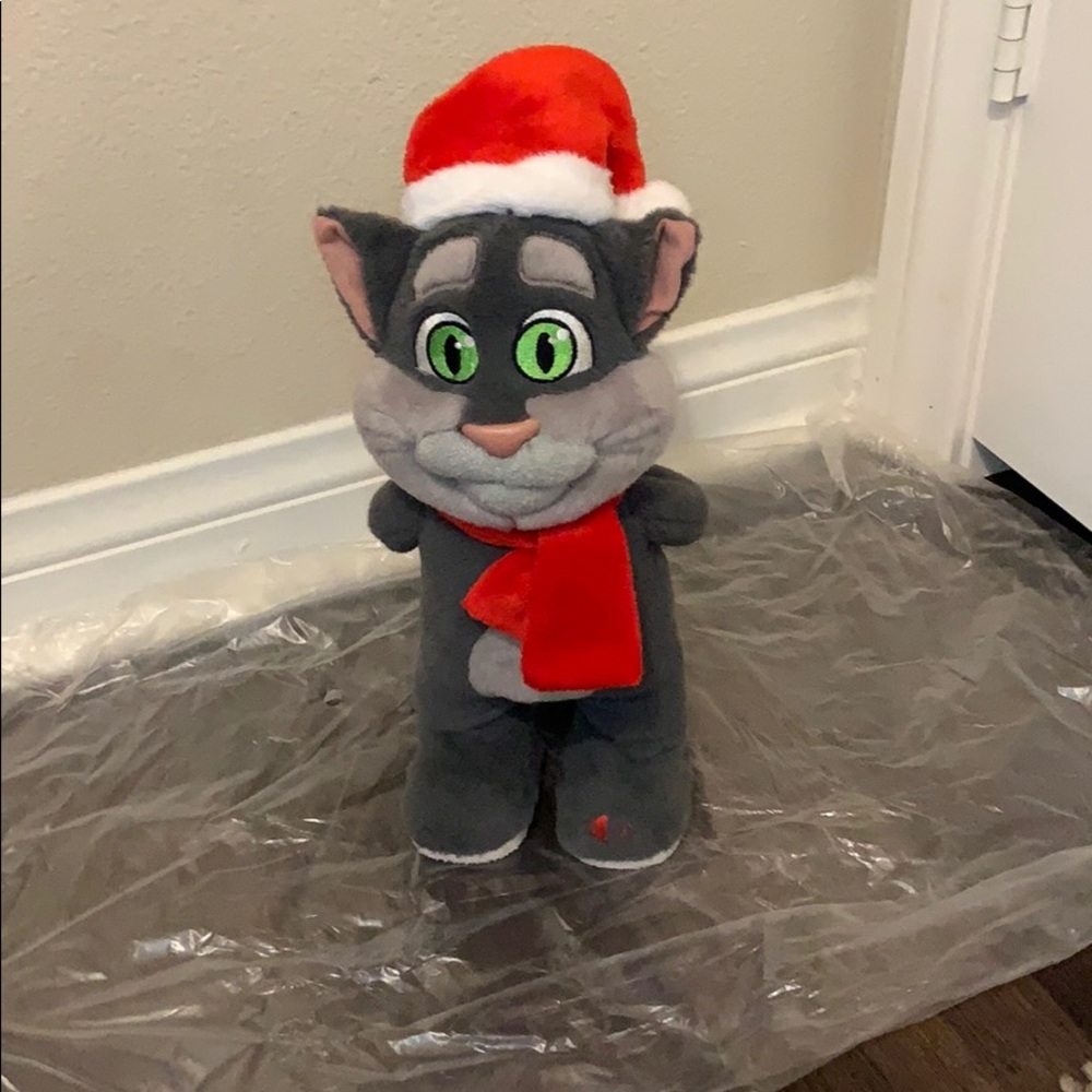 Christmas talking tom doll
